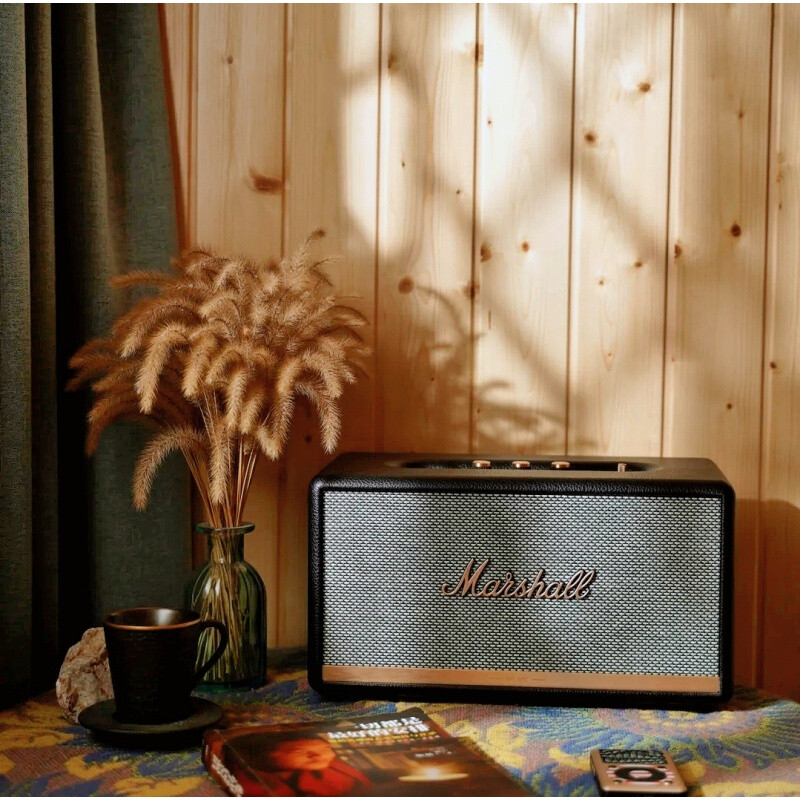 马歇尔MARSHALL STANMORE ACTON KILBURN II 蓝牙音响2代小音箱耐辉顿 stanmore二代典雅黑现货欧行联系客服