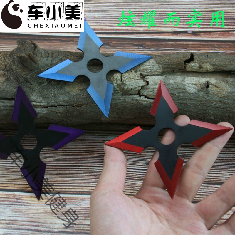 户外飞镖刀忍者暗器飞针苦无不锈钢柳叶镖防身刀具训练手里剑